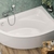 Акриловая ванна Roca Welna 160x100 асимметричная левая белая ZRU9302997